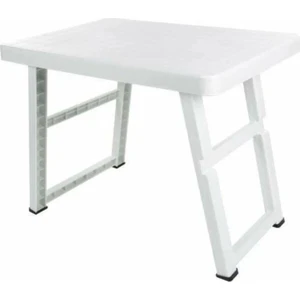Beyaz Portatif Katlanabilir Büyük Boy Masa Piknik Masası 70 x 47 x 56 cm