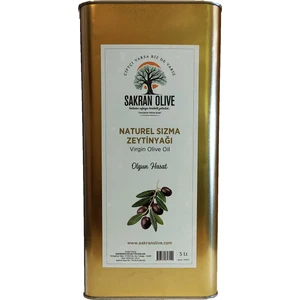 Sakranolive Naturel Sızma Zeytinyağı 5 L