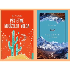 Pes Etme Mucizeler Yolda - Yol Senin İçinde - 2 Kitap - Kinsun