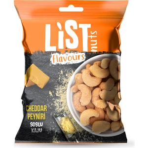 List Flavours Cheddar Peyniri Soslu Kaju 100 g