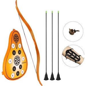 Okçuluk Mini Hilal Puta Set Turuncu