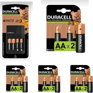 Cef 14 Pil Şarj Cihazı 10 Adet 1300 Mah Aa ve 2 Adet 750 Mah Aaa Şarj Edilebilir Piller
