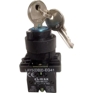 22MM Kalıcı 0 - 1 Anahtarlı Buton No Kontak Lay5 EG41