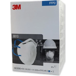 3m™ 8810 Ffp2 Ventilsiz Maske (20 Adet)