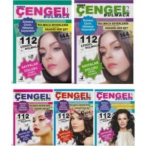 Süper Çengel Bulmaca Seti - 5 Kitap