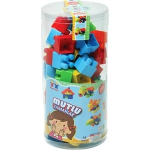 Best Toys Silindir Kutuda 48 Parça Parçalı Setler