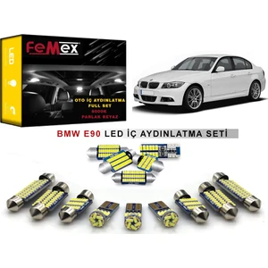 Bmw E90 3 Serisi LED Iç Aydınlatma Ampul Seti Femex Parlak Beyaz