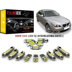 Bmw E60 5 Serisi LED Iç Aydınlatma Ampul Seti Femex Parlak Beyaz