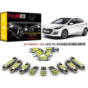 Hyundai I30 LED Iç Aydınlatma Ampul Seti Femex Parlak Beyaz