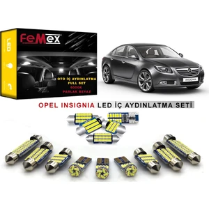 Opel Insignia LED Iç Aydınlatma Ampul Seti Femex Parlak Beyaz