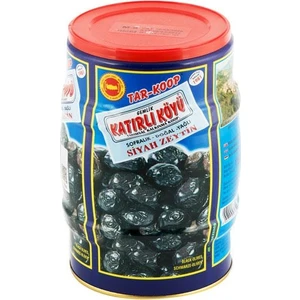 Katırlı Köyü Sofralık Yağlı Siyah Zeytin 1 kg