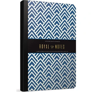 4644 Royal Notes Kareli 120 Yaprak Defter 20 x 28 cm