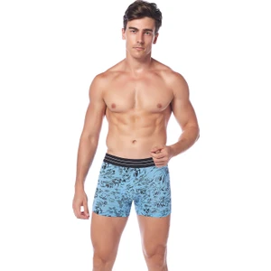 Turkuaz Compact Desenli Boxer