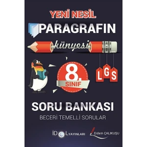 İdol Yayınları İdol 8.Sınıf Lgs Paragrafın Künyesi Soru Bankası
