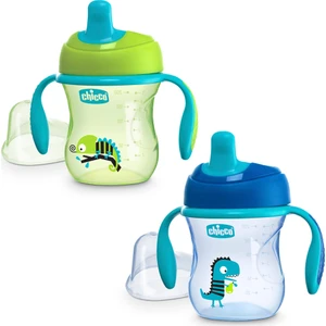 Yarı Yumuşak Uçlu Bebek Eğitim Bardağı 200 ml 6+ Ay