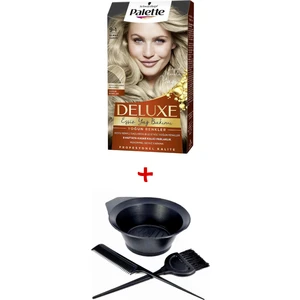 Deluxe Saç Boyası 9-1 Küllü Sarı + Boyama Seti