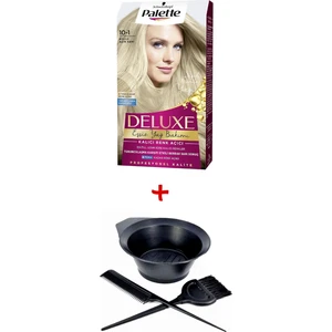 Deluxe Saç Boyası 10-1 Küllü Açık Sarı + Boyama Seti