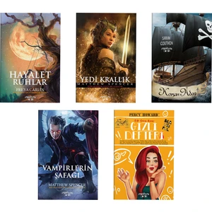 Hayalet Ruhlar - Yedi Krallık - Korsan Adası - Vampirlerin Şafağı  - 5 Kitap
