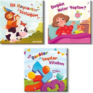 Ilk Kitaplarım Serisi (3 Kitap) 0 - 3 Yaş