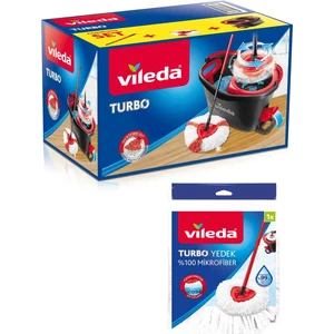 Turbo 2in1 Temizlik Seti + Turbo Yedek Paspas