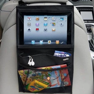 Tablet Tutucu Cepli Oto Koltuk Arkası Organizer Koltuk Arkası Eşya Düzenleyici Çanta