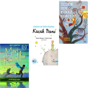 Mavi Kanatlar - Küçük Prens - Dedem Bir Kiraz Ağacı ( 3 Kitap )