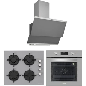 60 Gri Cam Ankastre Set (BO6502S02 - CS5335S01 - 3420 Classy)