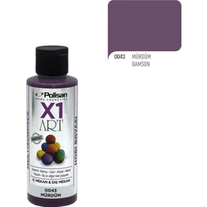 X1ART Multisurface Hobi Boyası 120 ml - 0043 Mürdüm