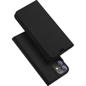 Dux Ducis Apple iPhone 12 Mini Kılıf Kapaklı Flip Cover Kılıf Skin Pro Series Kılıf AL-33939 Siyah