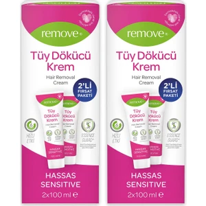 Tüy Dökücü Krem Hassas 100 ml X2 Adet