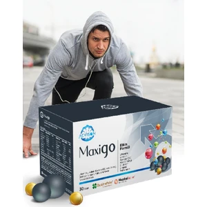 Maxigo Erkeklere Özel L-Carnitin L-Arjinin Koenzim Q10 Kore Ginsengi Içeren Multivitamin 30 Saşe