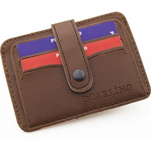 Penta Polo Carlino Üstten Patlı Mini Kartlık Cüzdan Yan Model