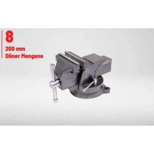 200 mm Dönerli Masa Tezgah Üstü Sıkıştırma Sabitleme Mengenesi