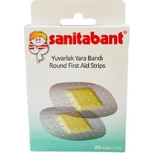 Yuvarlak Yara Bandı 20 Li 1 Kutu