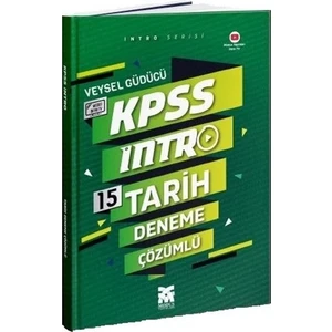 Modus Yayınları 2021 KPSS Intro 15 Tarih Deneme Çözümlü - Veysel Güdücü