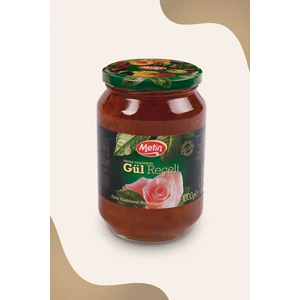 1000 Gr Gül Reçeli Cam Kavanoz