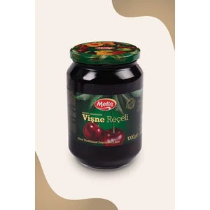 1000 Gr Vişne Reçeli Cam Kavanoz