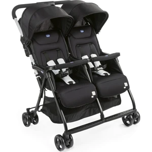 Ohlala 2 Twin Ultra Hafif Ikiz Bebek Arabası / Black Night