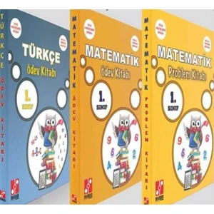 Yayınları 1. Sınıf Ödev Seti (3 Kitap)