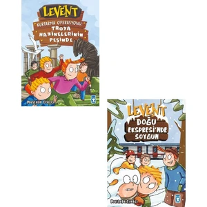 Levent Doğu Ekspresinde Soygun + Levent Kurtarma Operasyonu 2 Kitap - Mustafa Orakçı