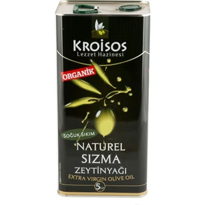 Soğuk Sıkım Naturel Sızma Zeytinyağı 5 Lt