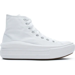 CONVERSE Chuck Taylor All Star Move Platform 568498C Unisex SİYAH/FİLDİŞİ/BEYAZ Günlük Sneaker Ayakkabı
