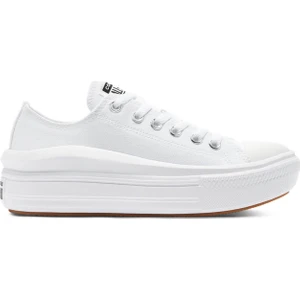 CONVERSE Chuck Taylor All Star Move Canvas Platform 570257C Unisex BEYAZ/BYEAZ Günlük Sneaker Ayakkabı