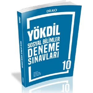 Dilko Yayıncılık Yökdil Sosyal Bilimler Deneme Sınavları