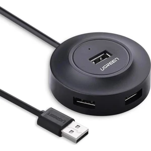 UGREEN USB 2.0 Hub 4 Ports 1m (Black) - 20277