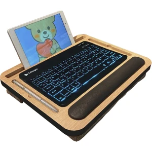 Supply Kids Telefon ve Tablet Bölmeli Minderli Laptop Sehpası 13" Inch
