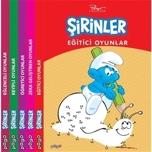 Şirinler Oyun Kitapları Seti (5 Kitap Takım)