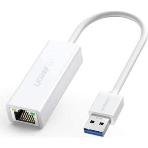 USB 3.0 Pc Mac Konsol Tv Box Ethernet Adaptörü Beyaz