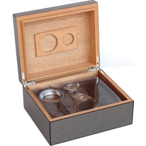 Setli Ispanyol Sedir Ağacı Puro Kutusu Humidor