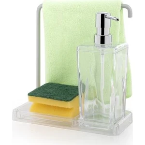 Luna Mutfak Sıvı Sabunluk Şeffaf